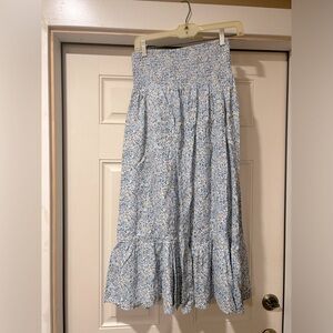 Universal Thread 100% Cotton Floral Maxi Skirt